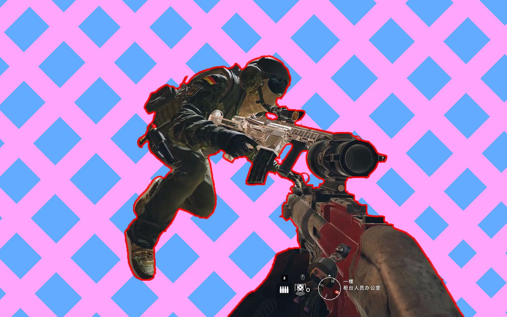 【彩虹六号集锦】jager居然在镜头面前对桌子做出这种奇怪的事情!