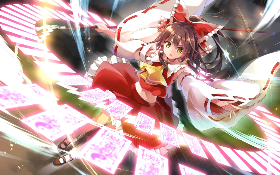 萌え?】东方大运动祭 无双乱打 博丽神社组侧