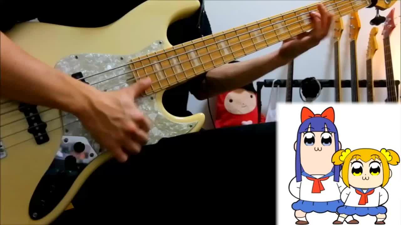 【Bass Cover】【pop子和pipi美的日常OP】星色ガールドロップ 【thiro】哔哩哔哩bilibili