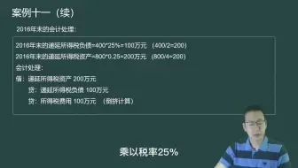 【会计处理】递延所得税（11）