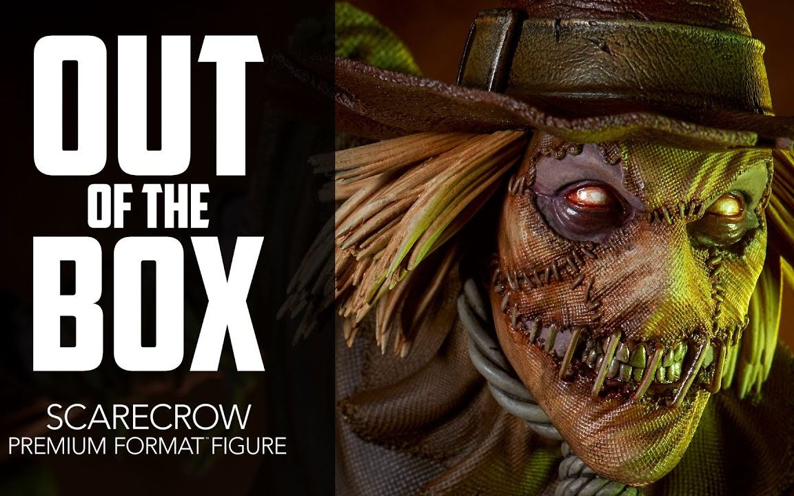 sideshow dc反派 稻草人开箱视频!