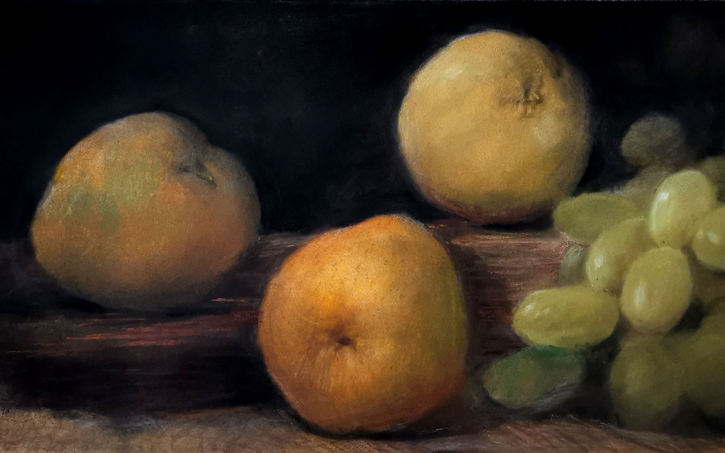 [原速教程]一组古典静物色粉组合