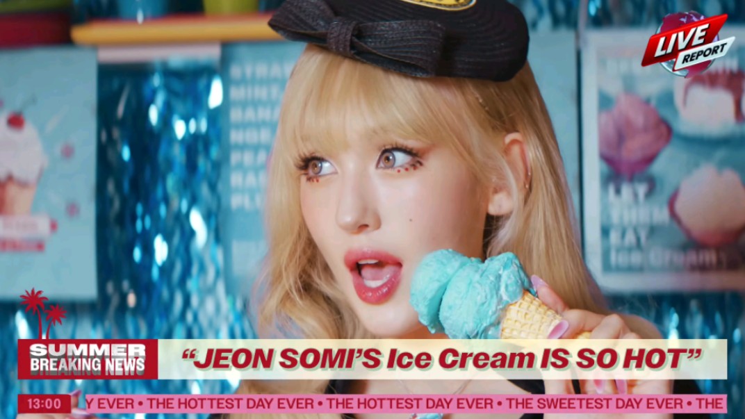 【4k 60帧】【somi】ice creammv