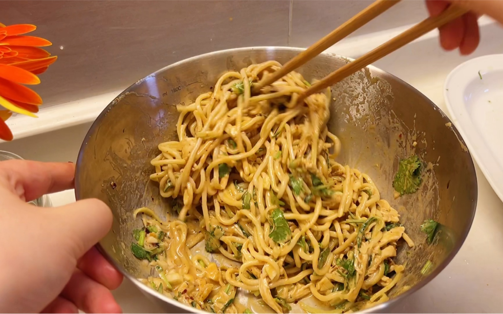 夏天最爱|好吃到舔盘的鸡丝麻酱凉拌面97