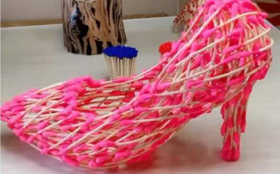 火柴手工作品