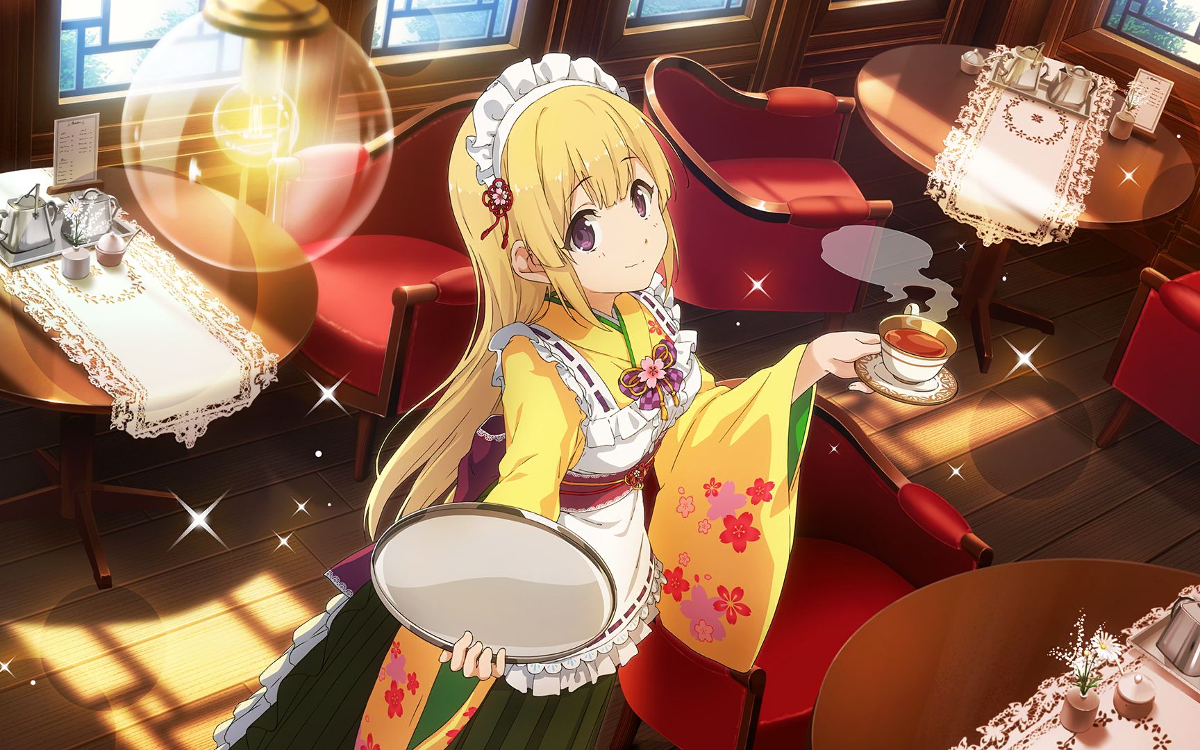 【中字】22/7音乐的时间 ★4藤间樱「癒しの和風メイド(治愈的和风