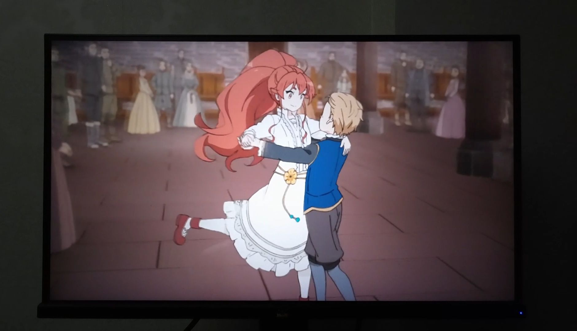 鲁迪和爱丽丝的唯美舞蹈片段