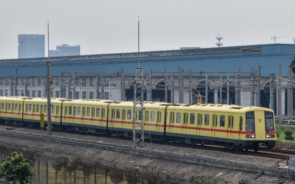 【廣州地鐵】廣州地鐵1號線a1型電客車花地灣站下行出站