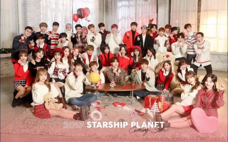 [图]【STARSHIP】星船2017圣诞曲 Christmas Day（MV & 预告）K.Will 昭宥 Boyfriend MonstaX 宇宙少女