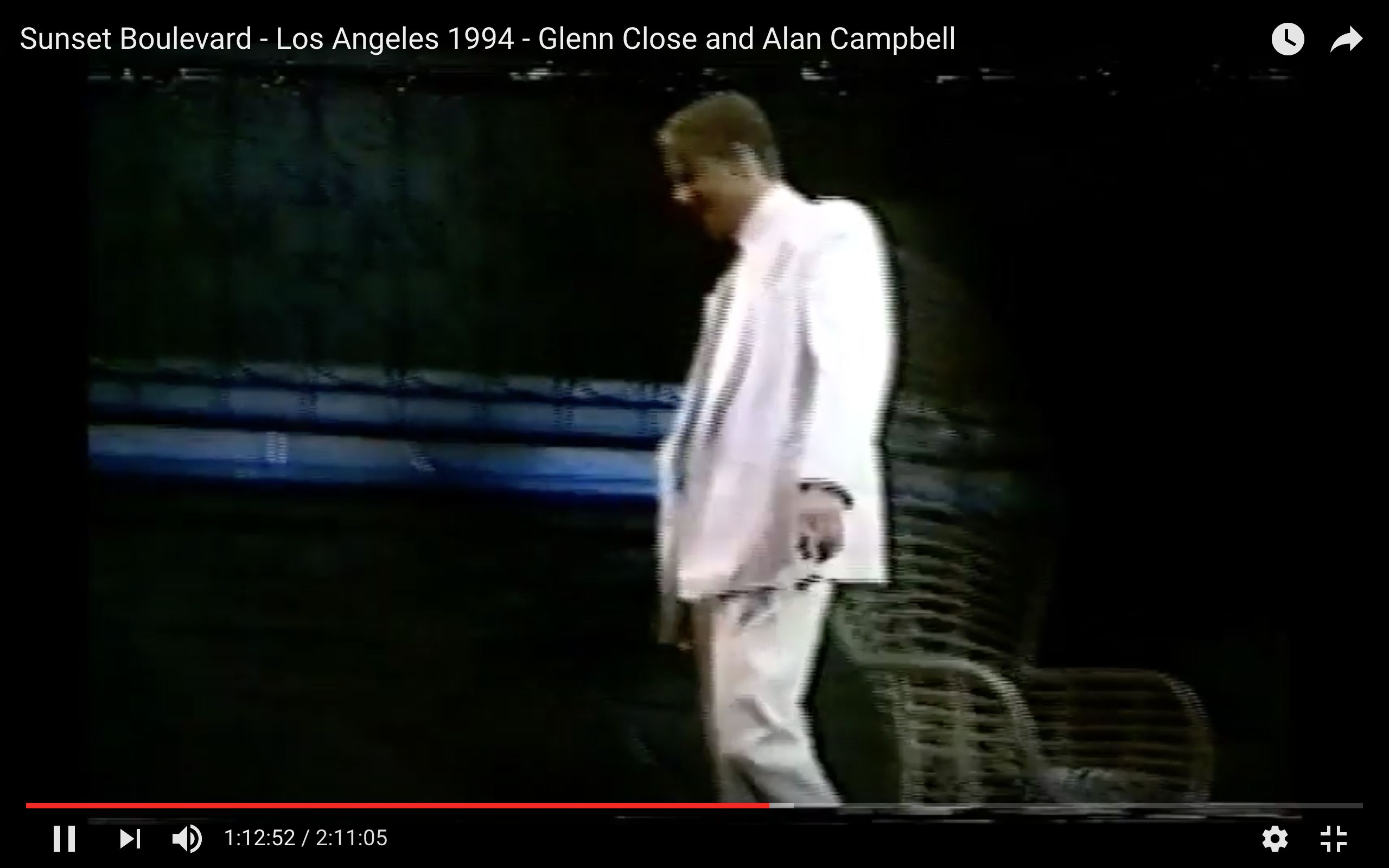 [图]【搬运】音乐剧《日落大道》Sunset Boulevard - Los Angeles 1994 - Glenn Clo