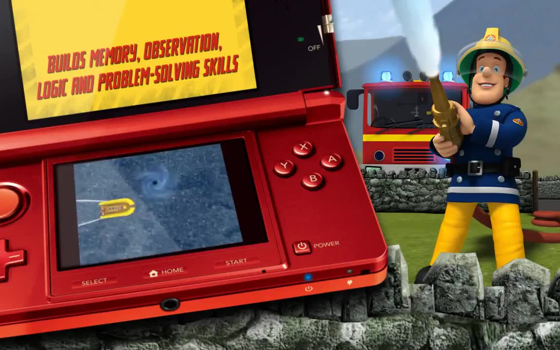 【3DS游戏大赏】《消防员山姆:救援》PV及游戏下载 Fireman Sam – To the Rescue CIA rom download哔哩哔哩bilibili