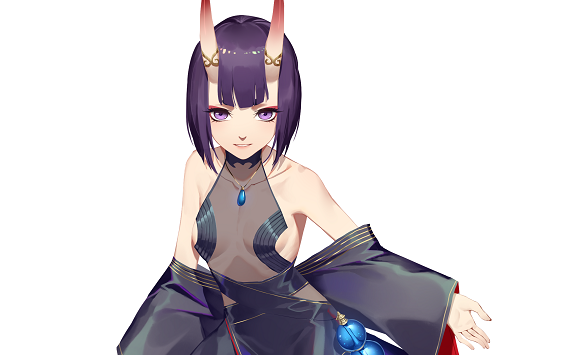 【绘画】酒吞童子-fgo-立绘_哔哩哔哩 (゜-゜)つロ 干杯~-bilibili