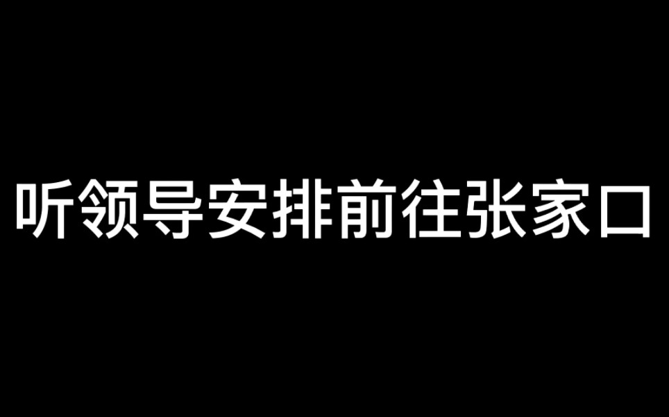 去张家口出差的打工仔哔哩哔哩bilibili