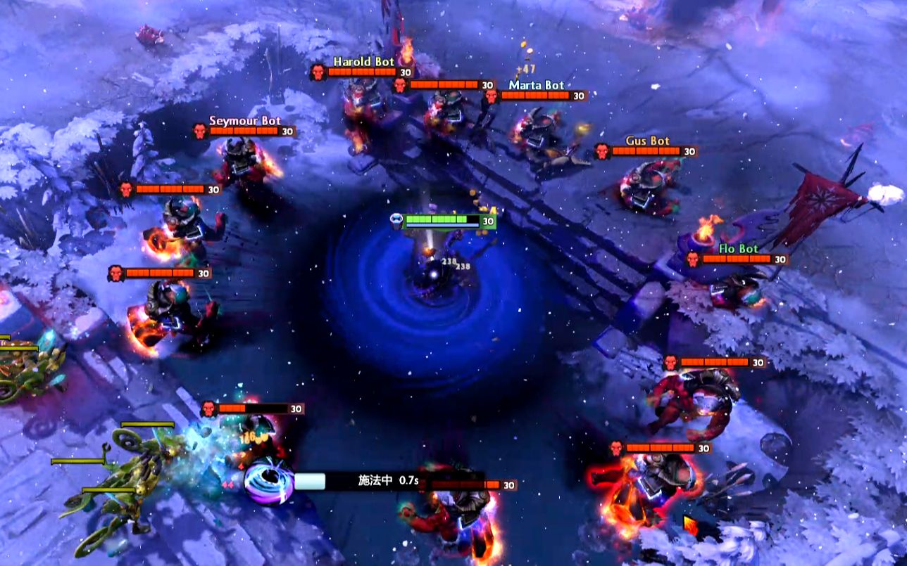 【dota2新版本】这谜团大招是有点帅了呀,我拉比克收下了