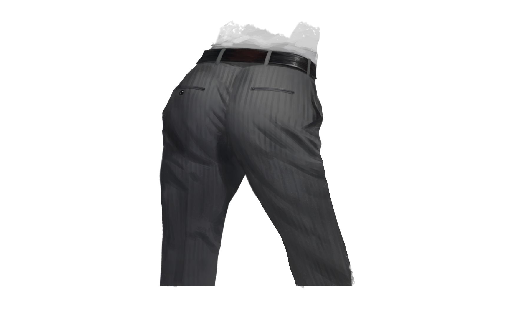 活动作品绘画作品男性西装翘臀绘画过程某些人都快盯出个洞了叭