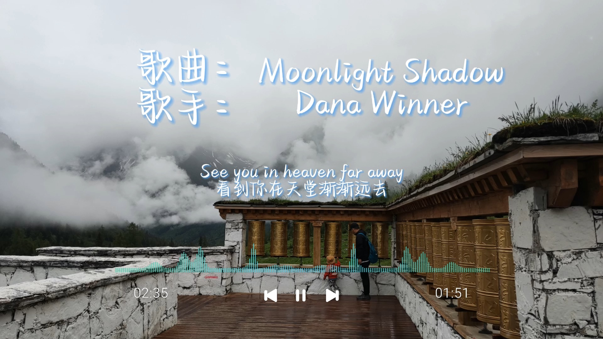 [图]【PlayList🎶】Moonlight Shadow - Dana Winner 【快节奏时代，前奏让不少经典老歌埋没了】