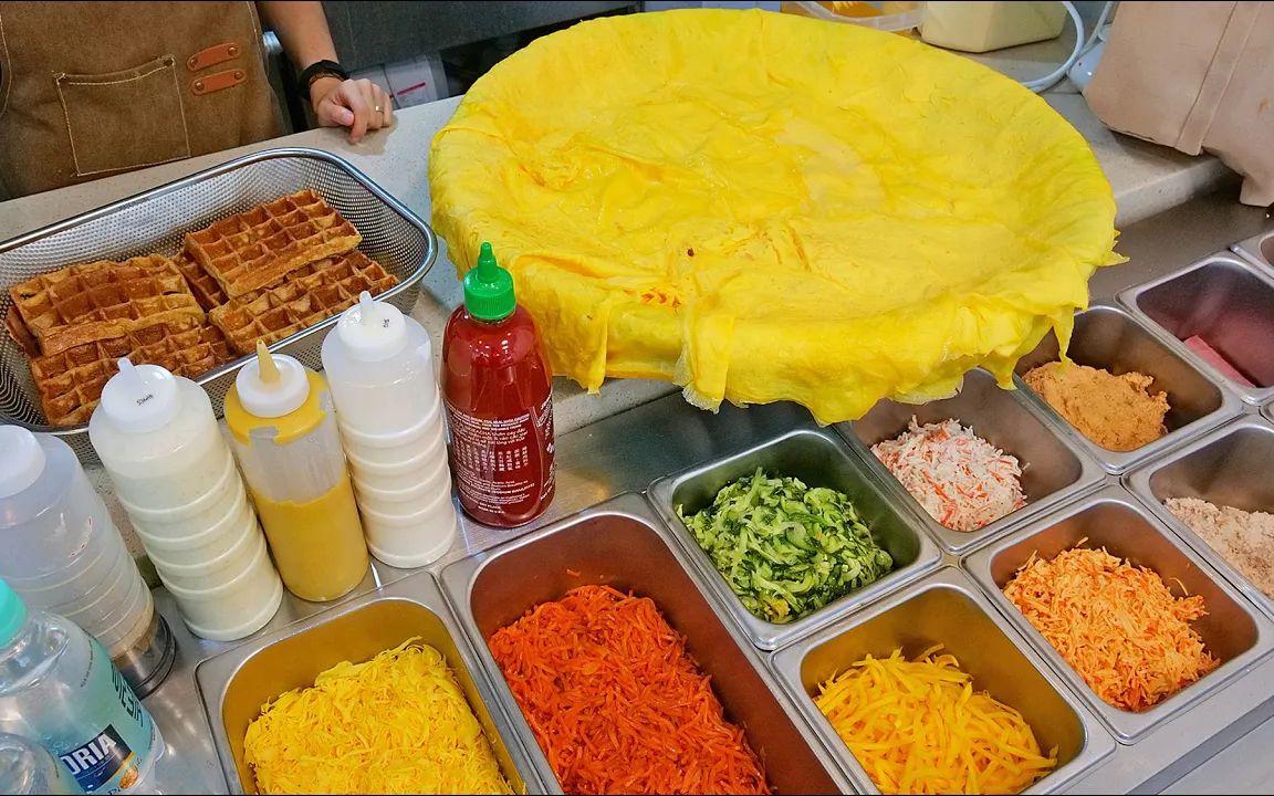 街头美食系列587韩国棒子高丽日本料理街边小吃东亚美食夜市路边摊