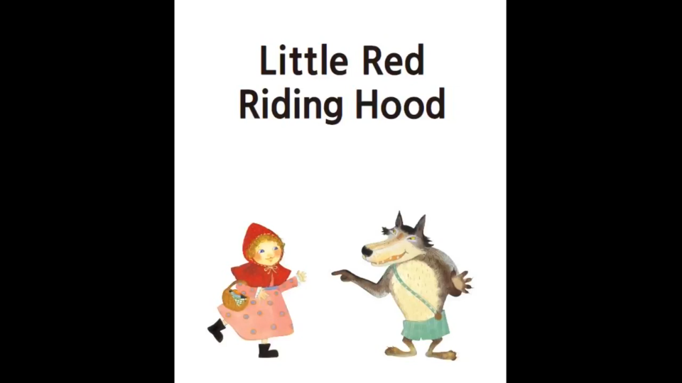 经典童话故事绘本《小红帽》英文启蒙绘本little red riding hood哔哩哔哩bilibili