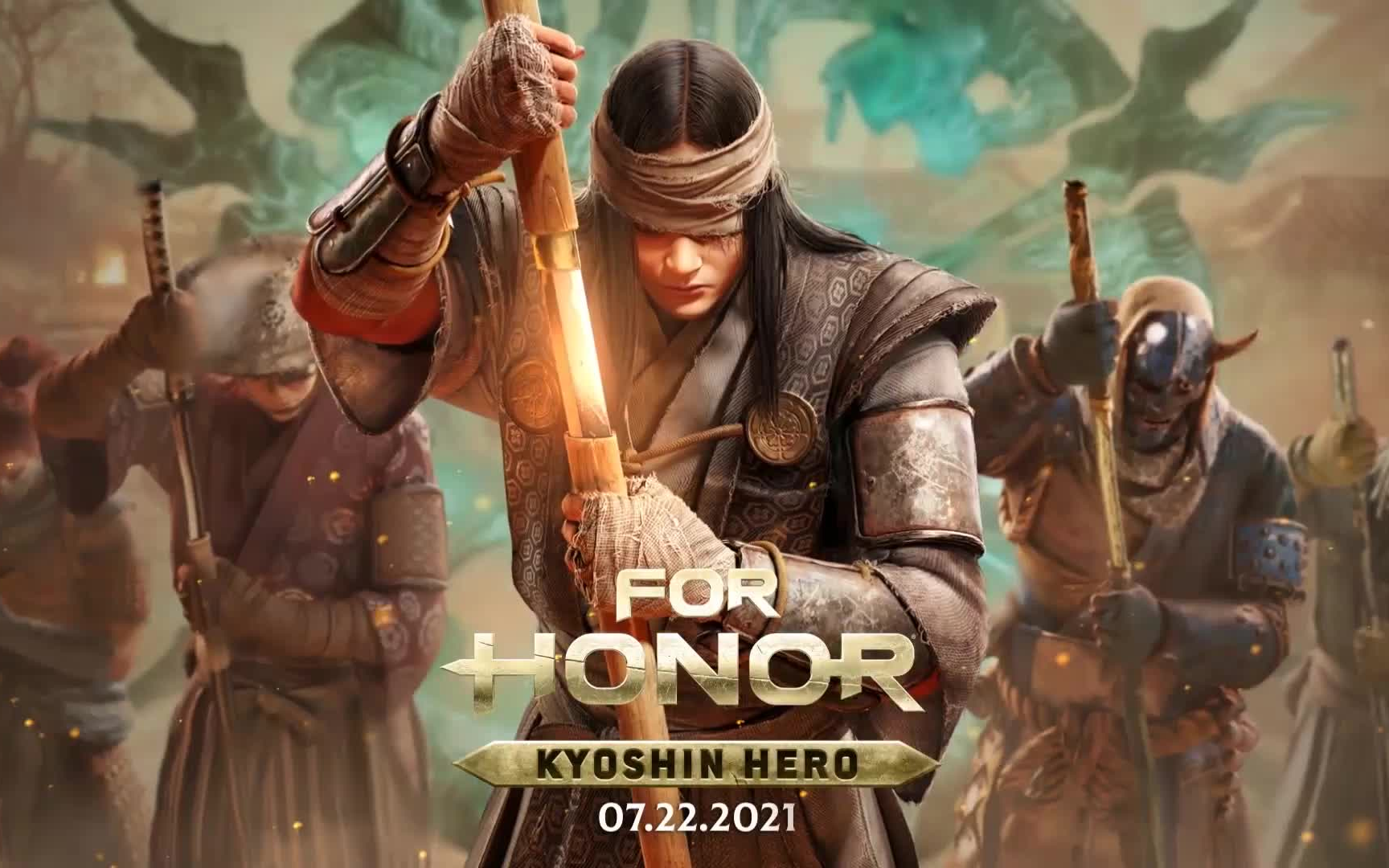 荣耀战魂y5s2武士新英雄kyoshin预告与战斗演示