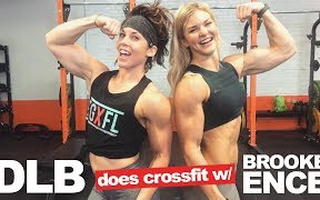 DLB(百利) & BROOKE ENCE做Crossfit训练...哔哩哔哩bilibili