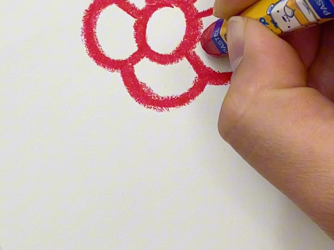 简单易学画小红花,一学就会