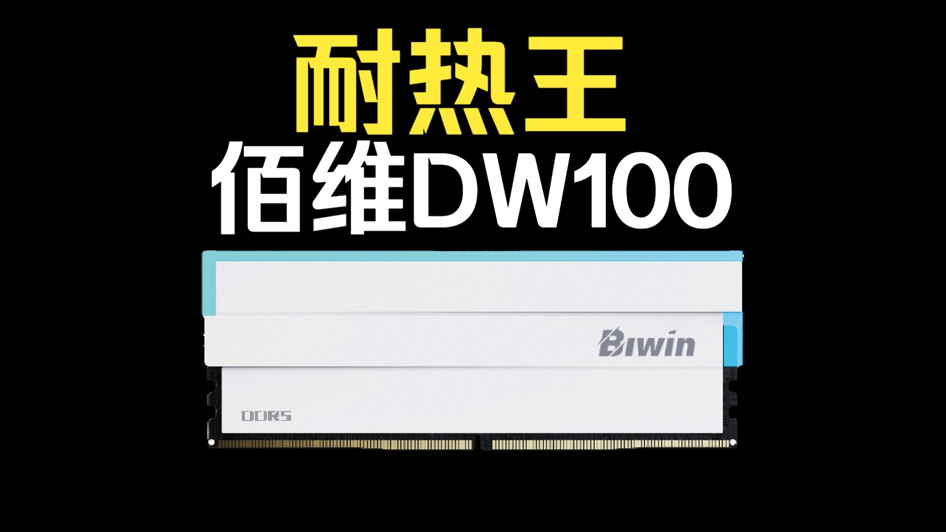 耐热王 佰维DW100时空行者评测 海力士Adie哔哩哔哩bilibili