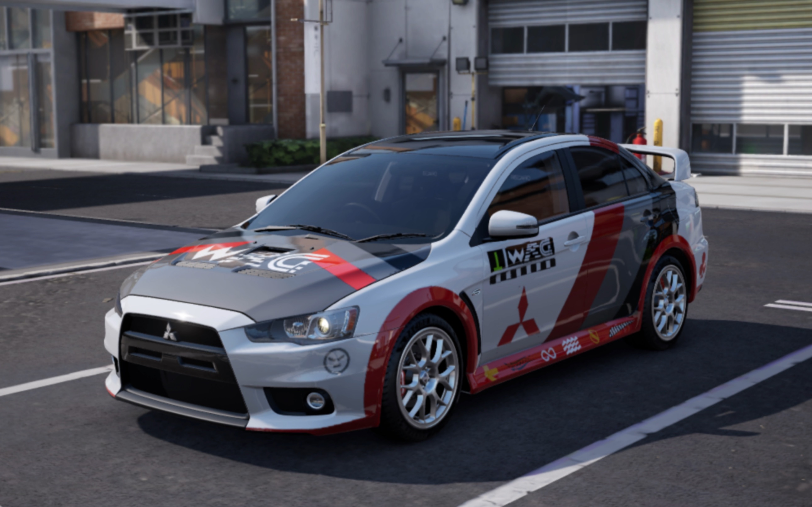 巅峰极速-三菱拉力赛涂装 (工坊皮肤)