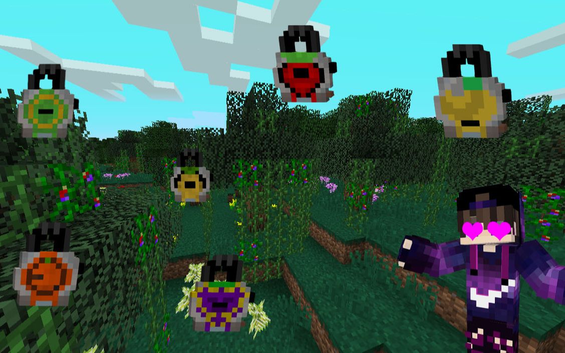 偶然去到海姆冥界森林发现了好多锁种