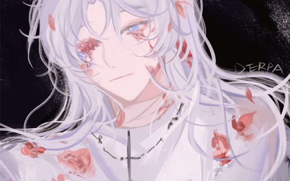 【procreate/惊封/谢塔】玫瑰与你。_哔哩哔哩_bilibili