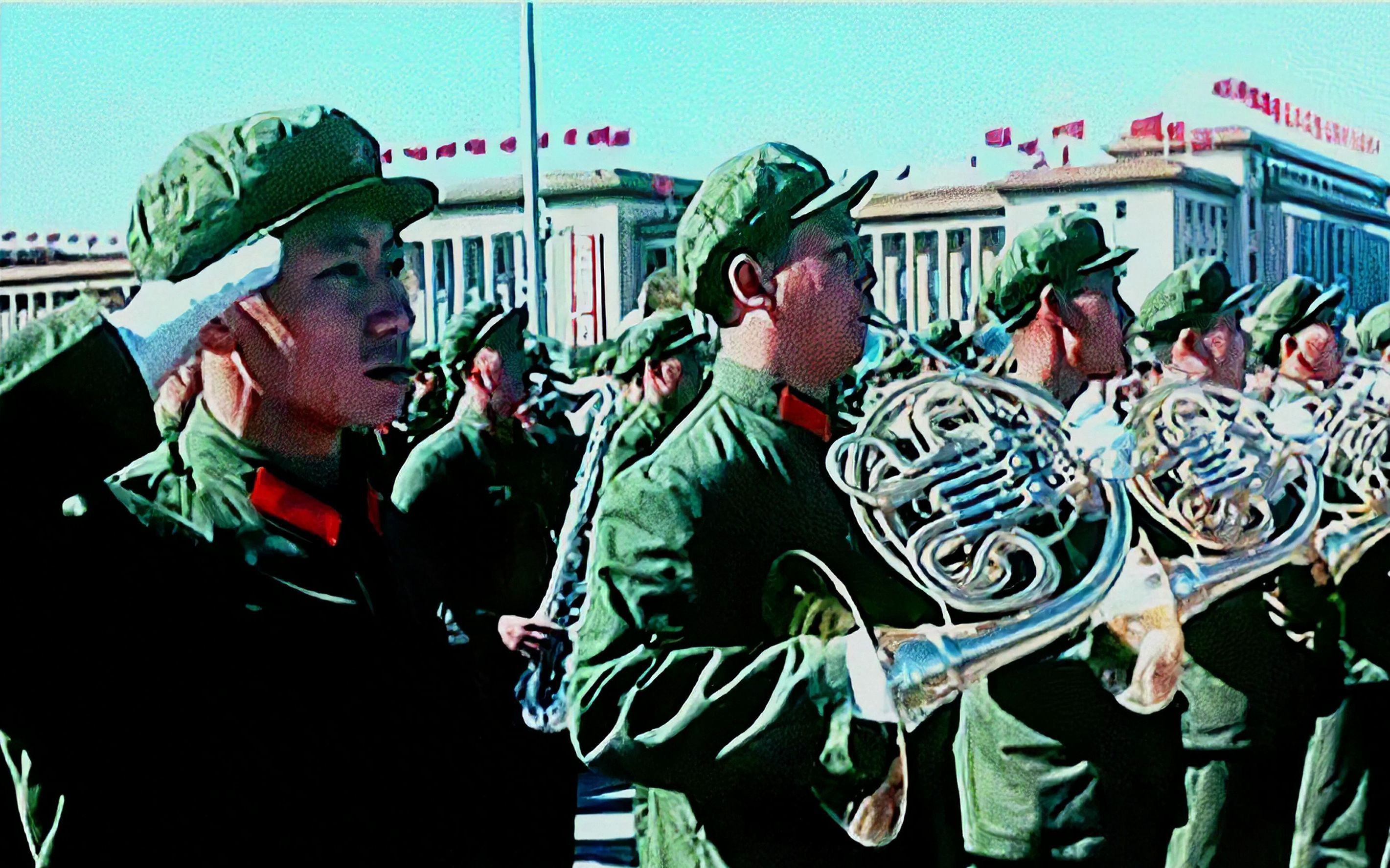 [图]国庆纪事——1969年国庆阅兵修复版