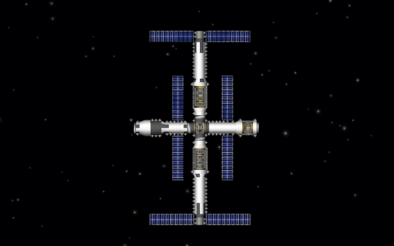 活動作品航天模擬器在遊戲裡造一座中國空間站