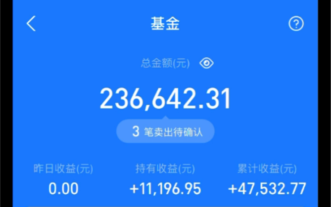 2020.11.9基金股票收益:7000元;时隔四个月再次站上万元收益;完全依赖最近两次精准低位补仓,从此改名叫韭神!哔哩哔哩bilibili