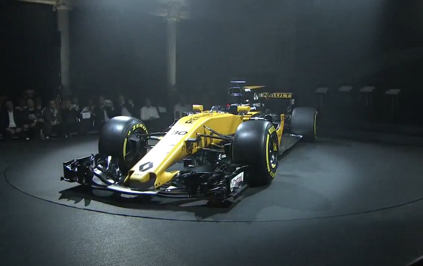 【f1新车发布】雷诺2017赛季新车 - rs17