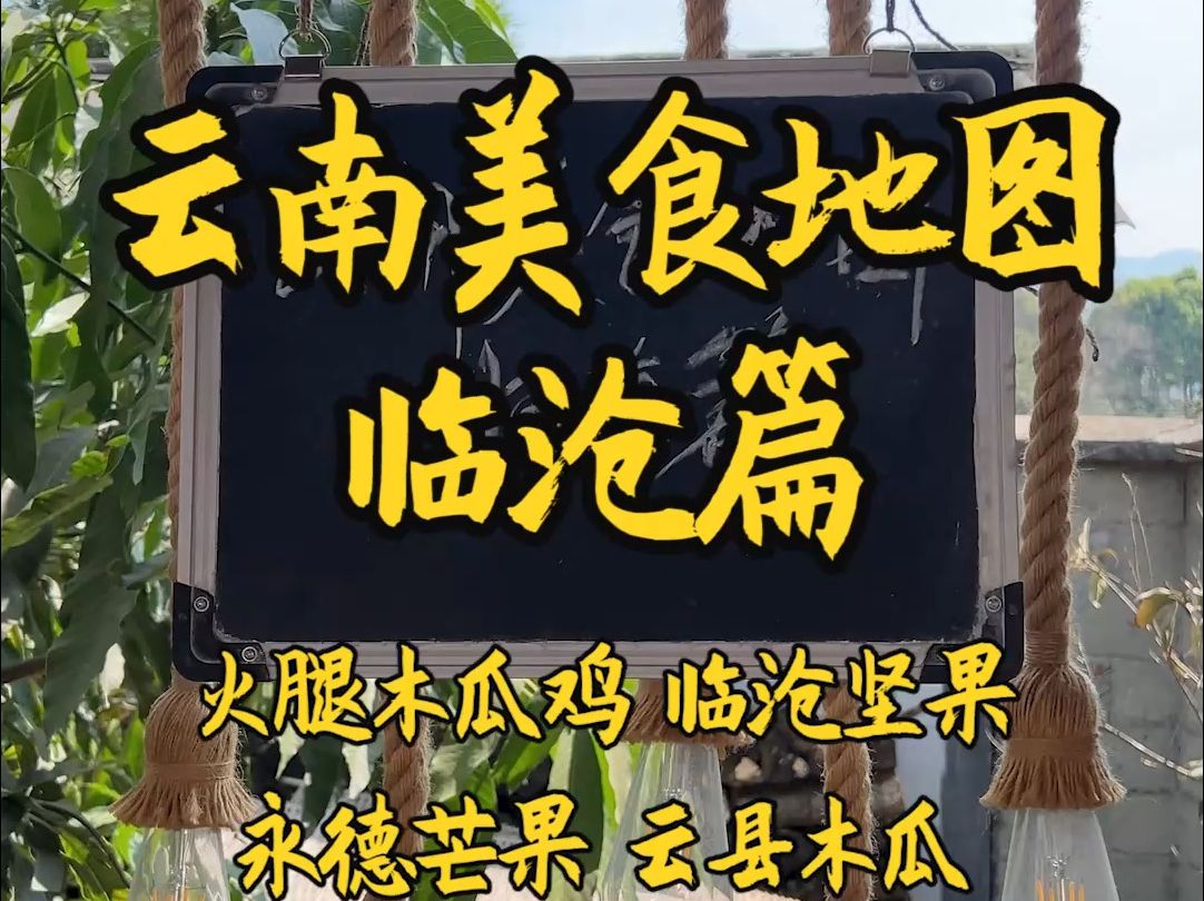 再也不要说来云南吃不到特产了,云南老表带你解锁《云南美食地图——临沧篇》哔哩哔哩bilibili