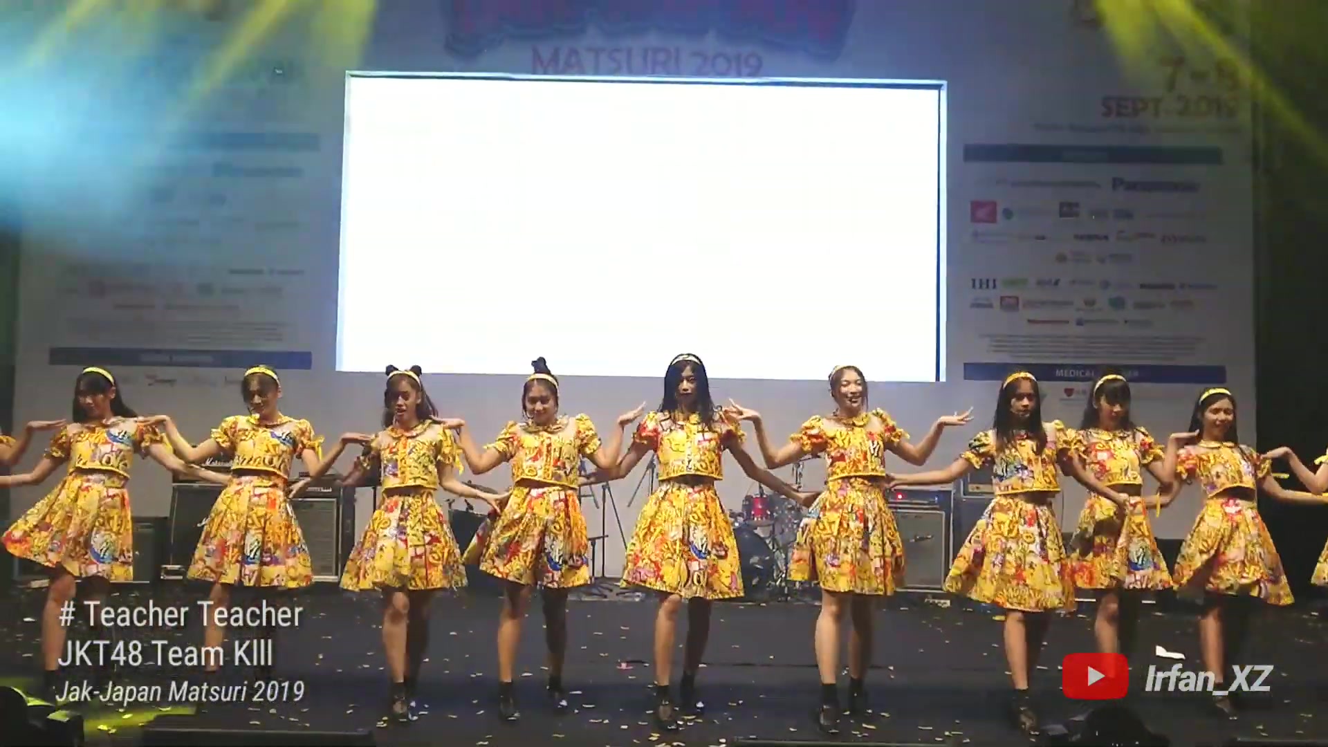 JKT48 Team Klll  Teacher Teacher JakJapan Matsuri 2019哔哩哔哩bilibili