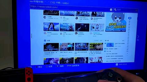 当你用ps4打开b站 哔哩哔哩