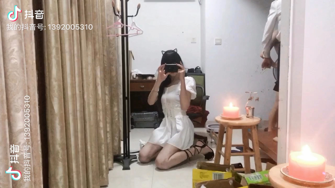 快来领取你的女装大佬小野猫#伪娘##女装