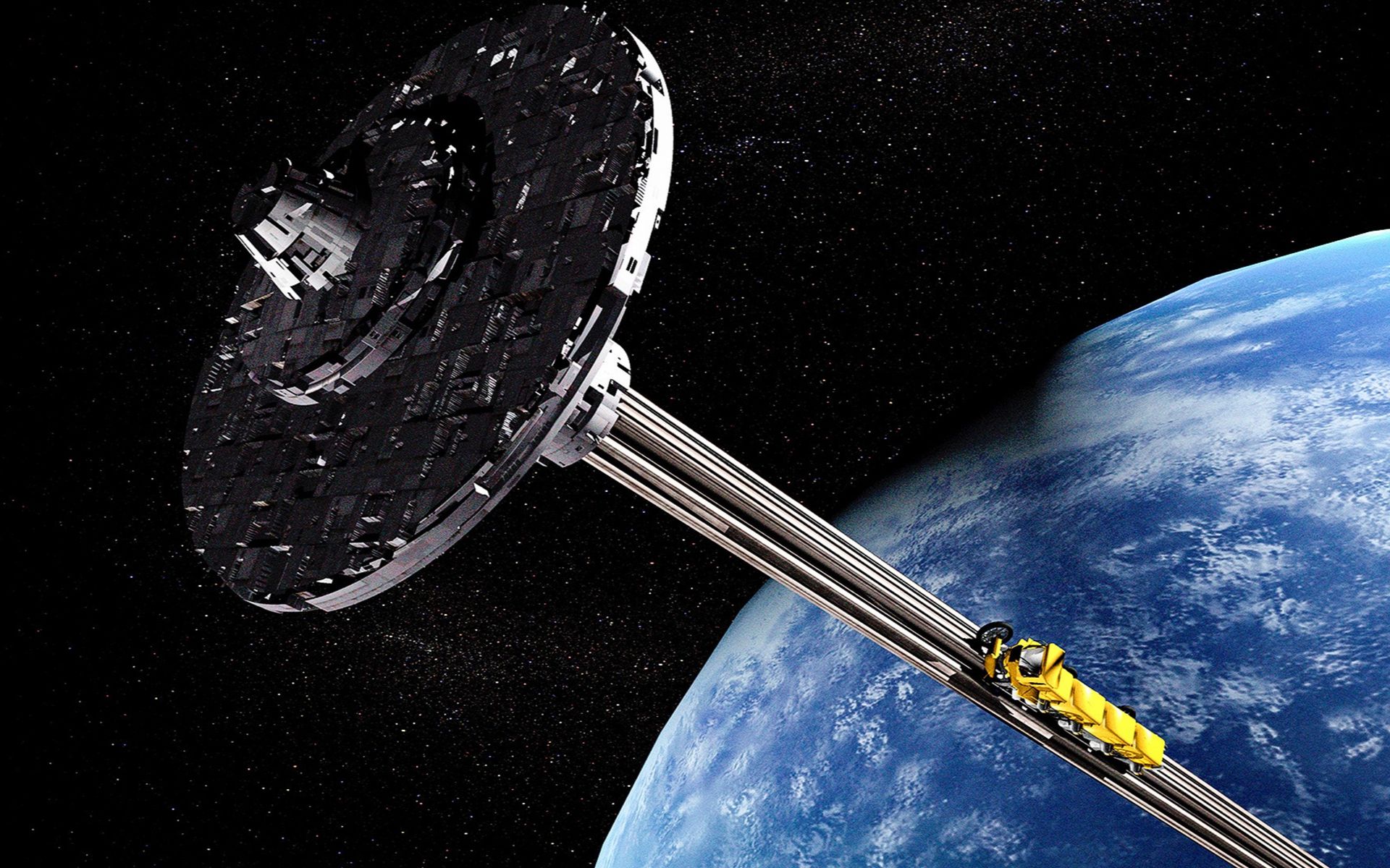 时速最高200公里!太空电梯将在中国升起,助力打造地月空间基地