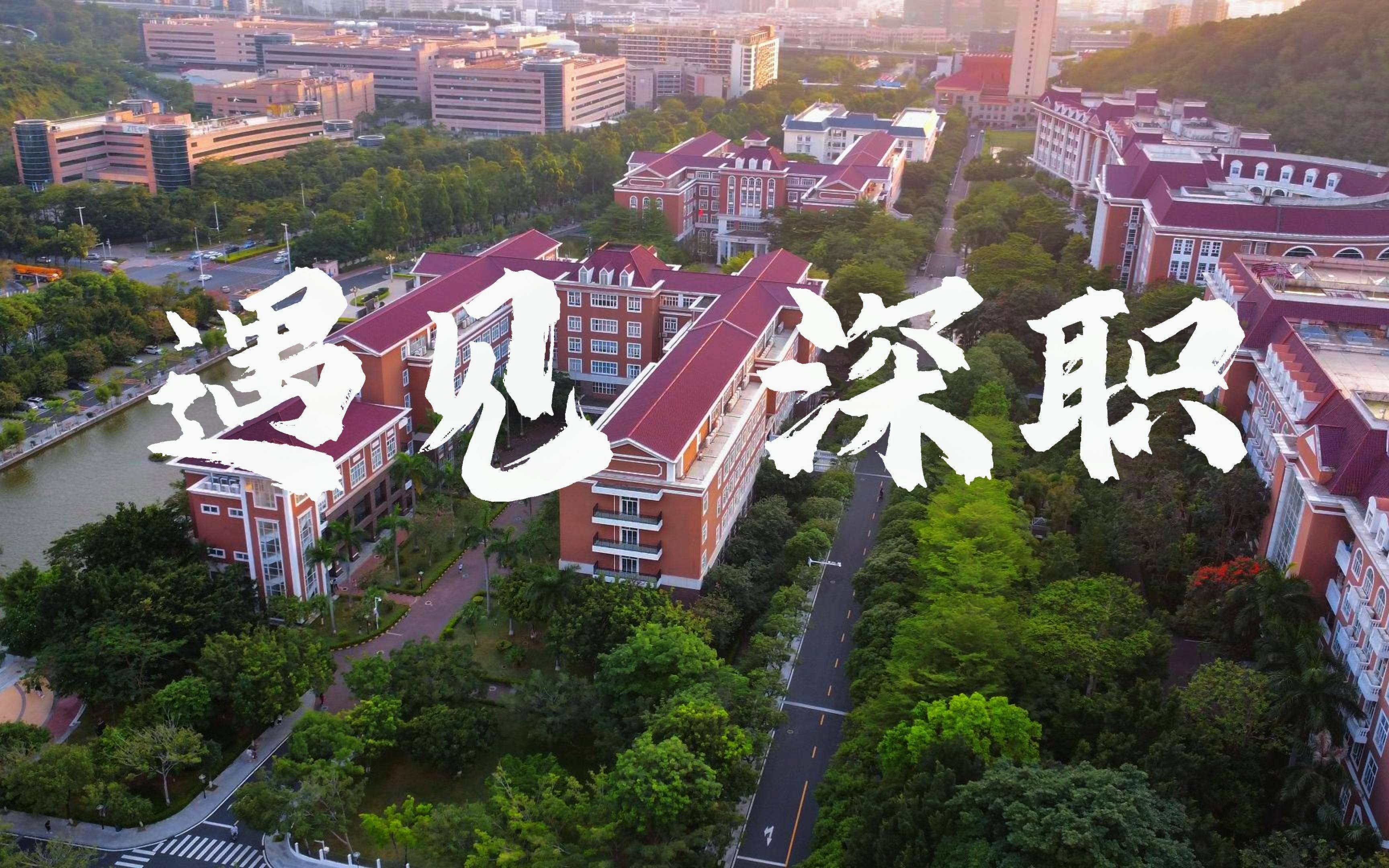 【航拍】深圳职业技术学院哔哩哔哩bilibili