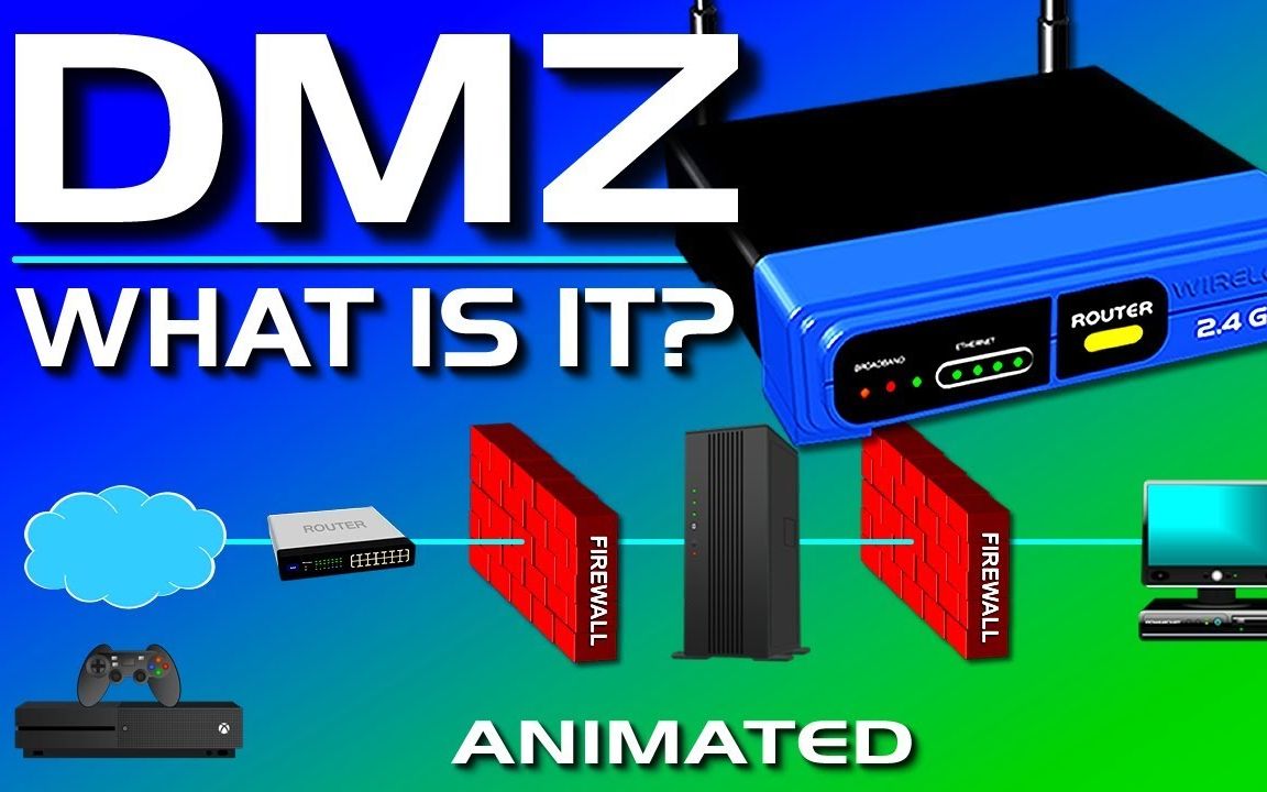 【IT硬核动画搬运/中英双字】什么是DMZ(边界网络)?(Powercert animated videos)哔哩哔哩bilibili