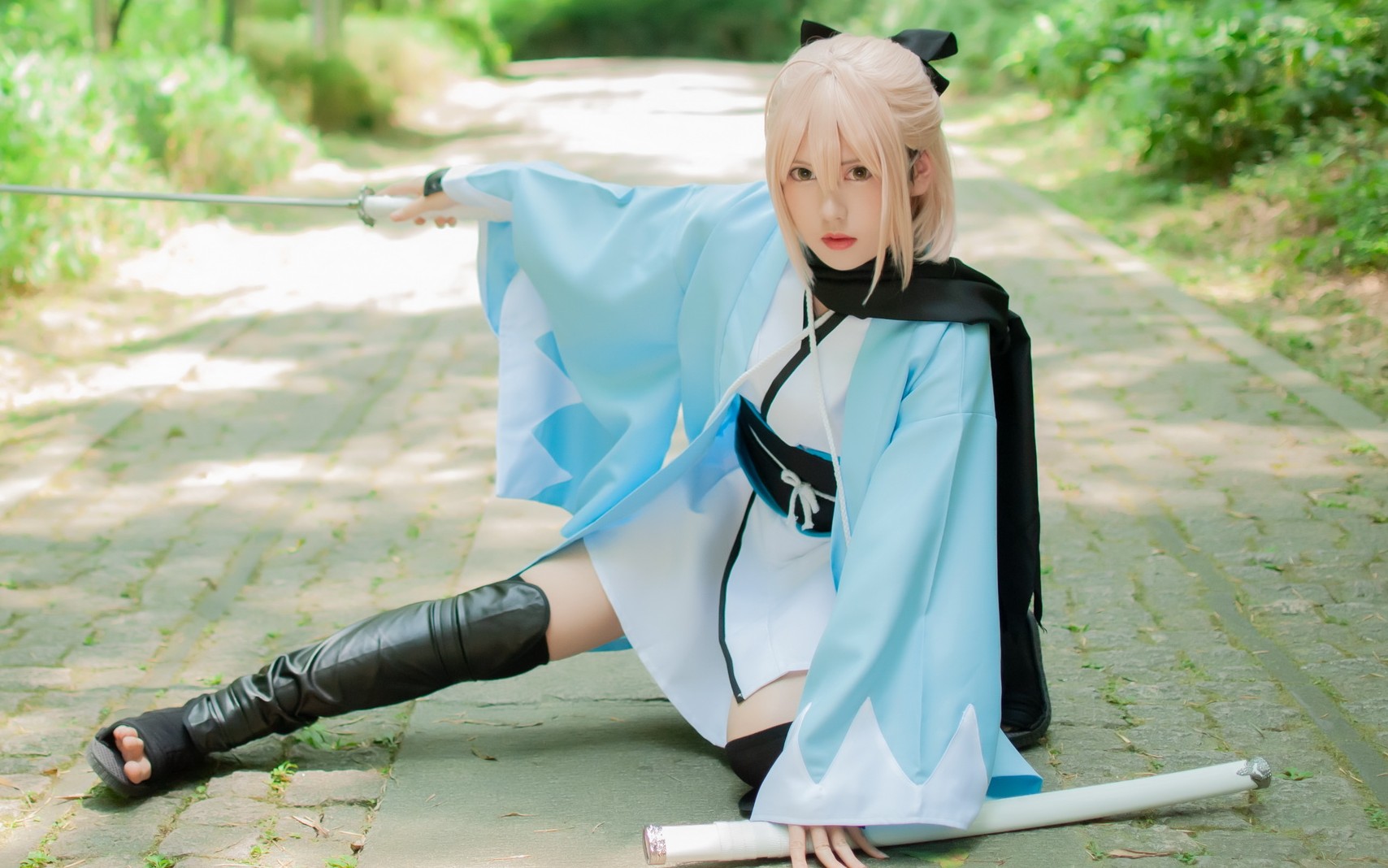 当我是单身狗时,能砍一对是一对【cos冲田总司】