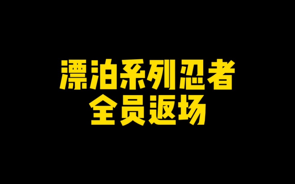 [图]漂泊系列忍者全员返场，漂泊小南强度如何