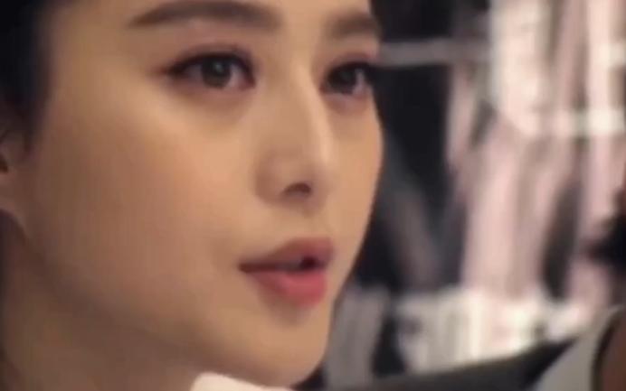 范冰冰怼脸采访无滤镜无调色