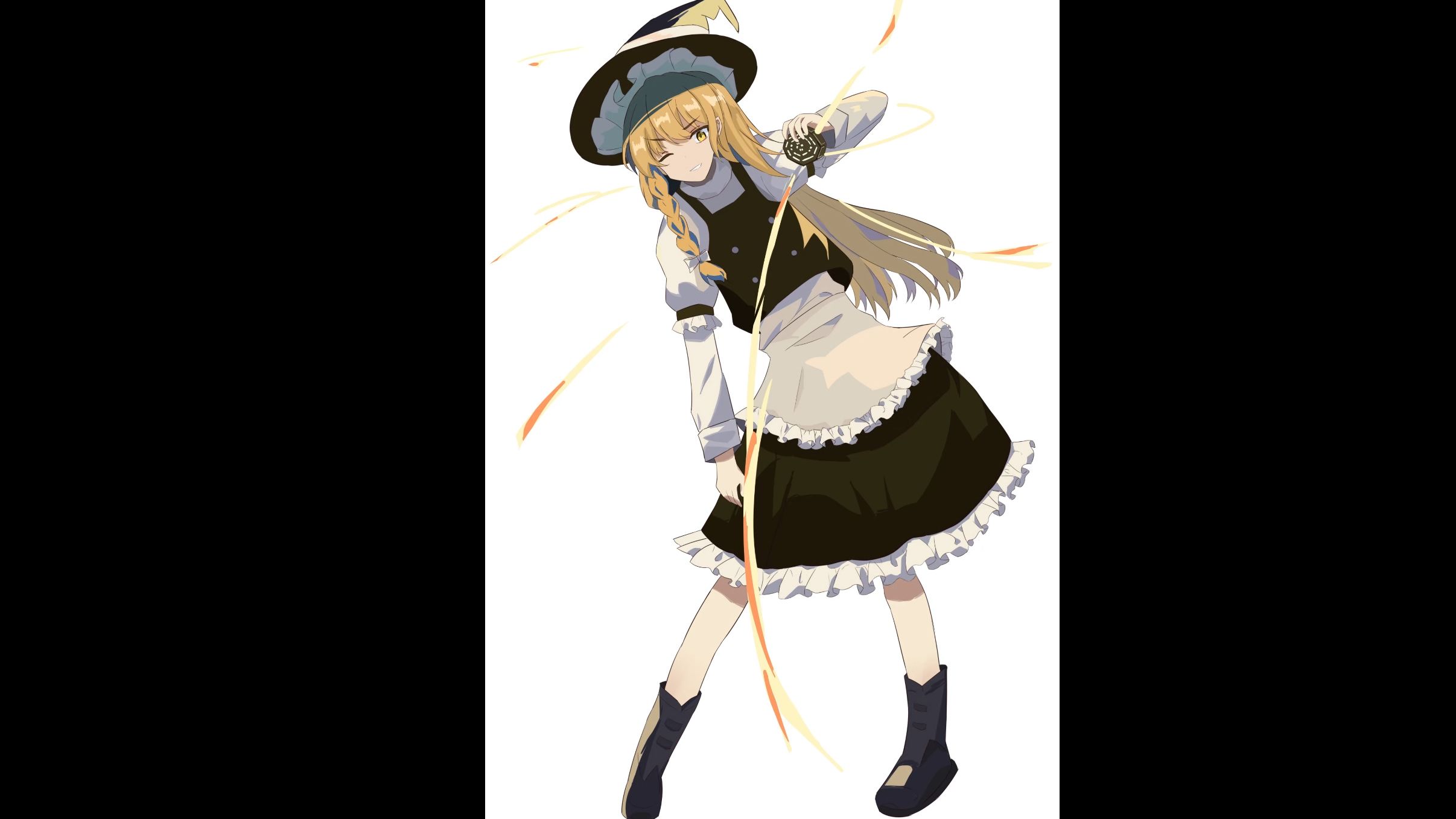 【绘画过程】魔理沙