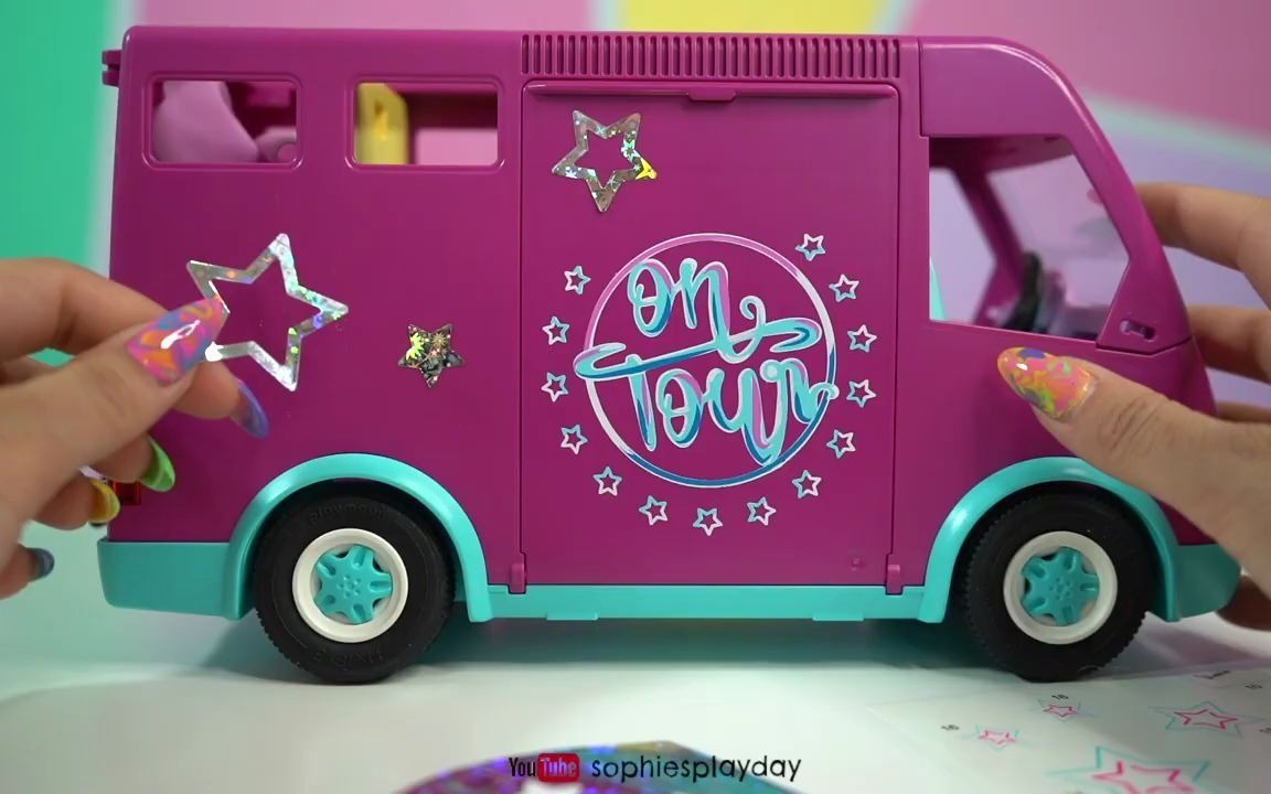 [图]【转载】新款摩比世界梦想旅行巴士套装开箱试玩 Playmobil Ever Dreamerz Tour Bus