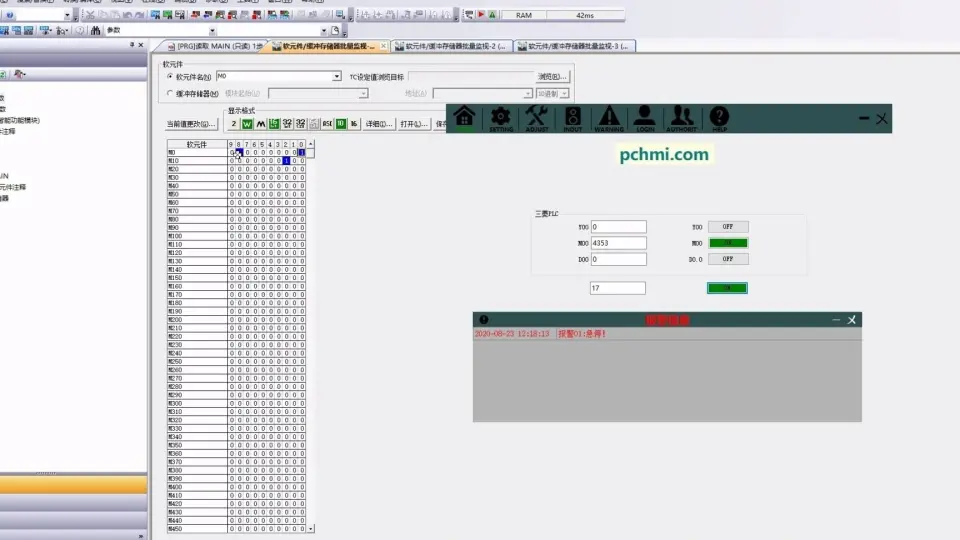 上位机开发60-PC与三菱FX3U系列PLC以太网通讯_哔哩哔哩_bilibili