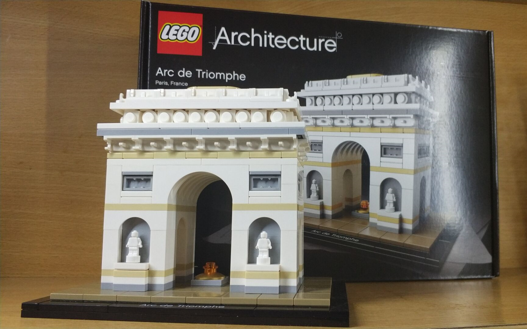 乐高搭建乐高21036巴黎凯旋门