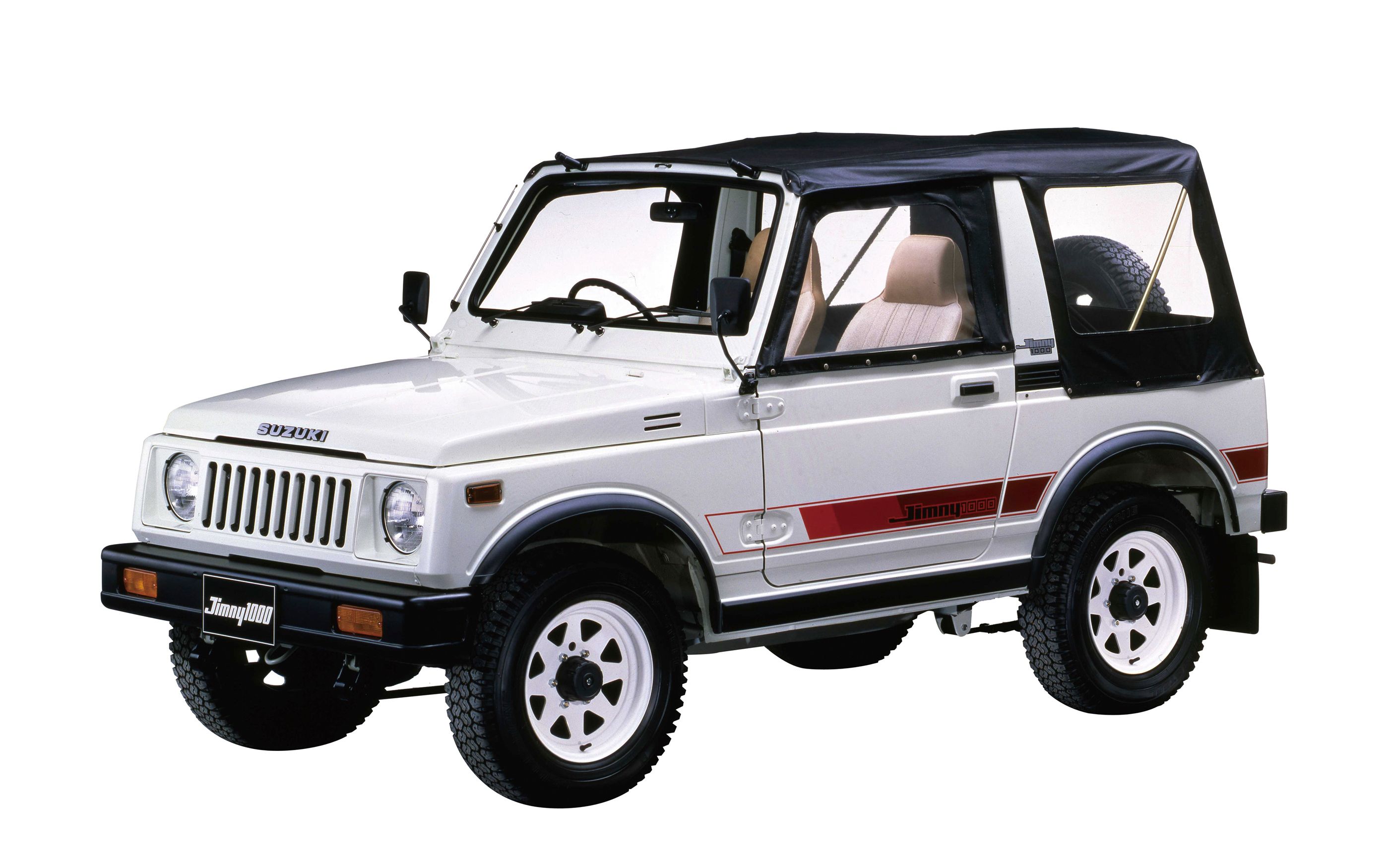 1982年日本铃木吉姆尼1000(sj40)越野车电视广告两则