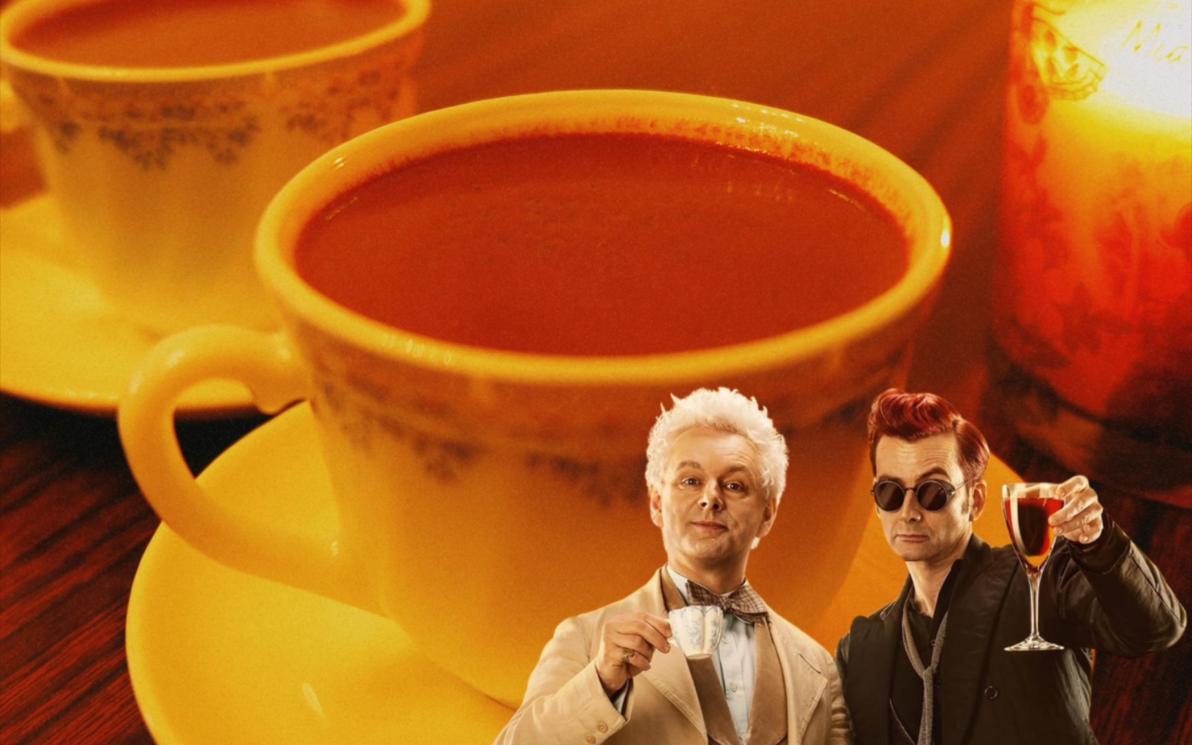 拉斐尔邀你来喝天使的热巧克力|好兆头goodomens