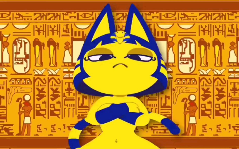 埃及法老猫动画图片